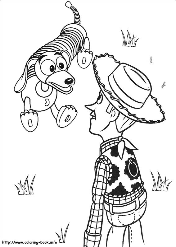 Toy Story coloring picture